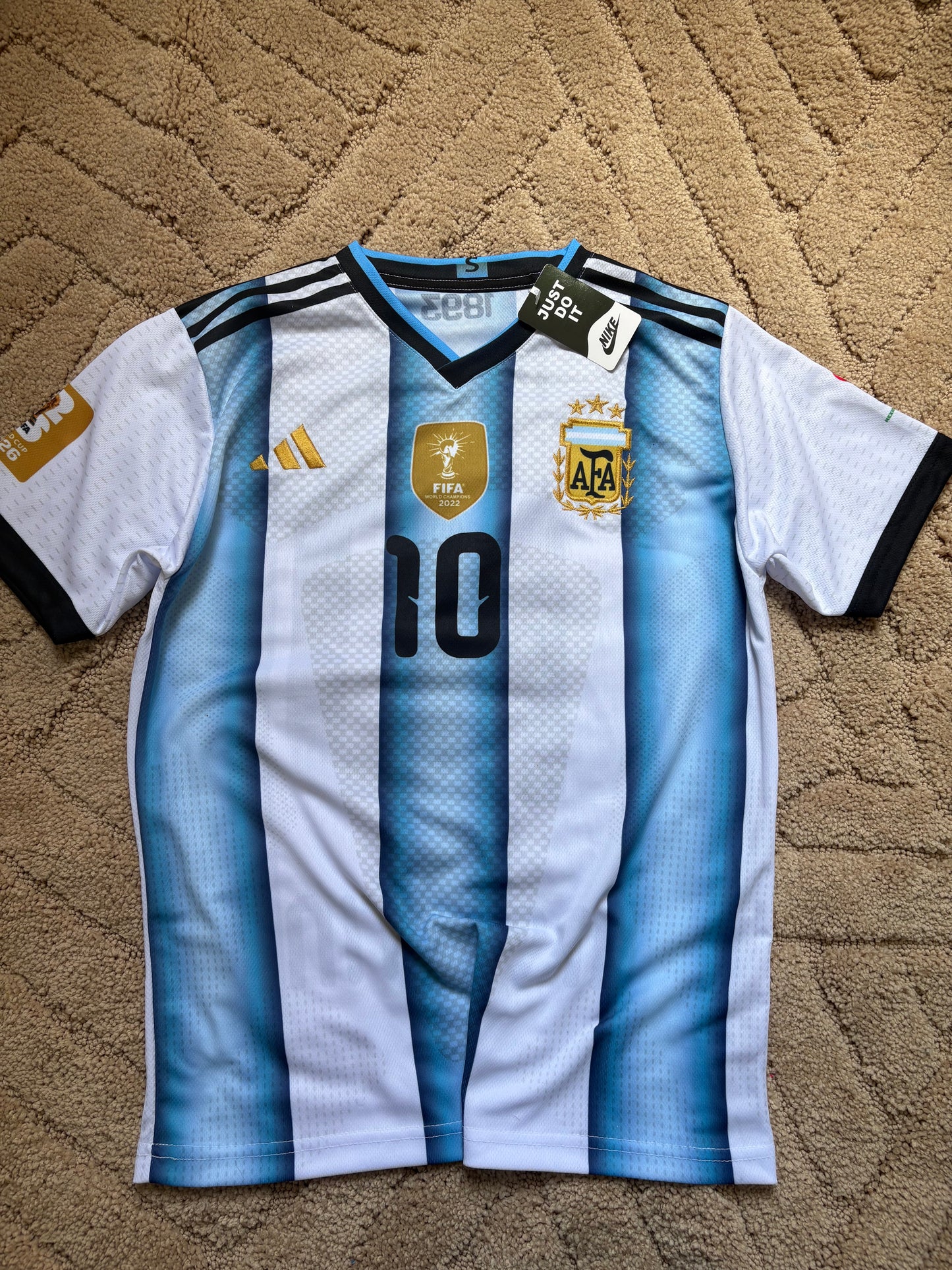 Camisola de Argentina - Edición Campeones del Mundo