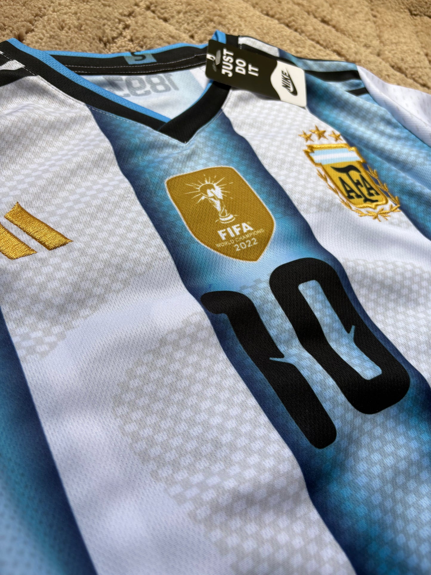 Camisola de Argentina - Edición Campeones del Mundo