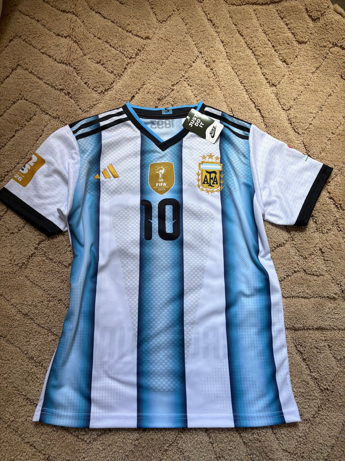 Camisola de Argentina - Edición Campeones del Mundo