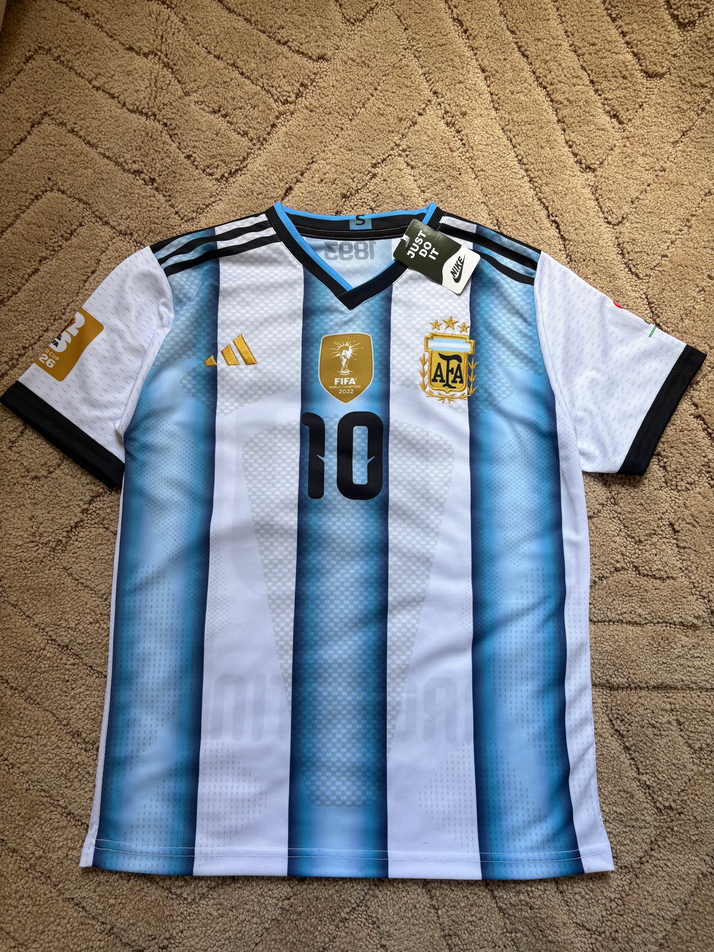 Camisola de Argentina - Edición Campeones del Mundo